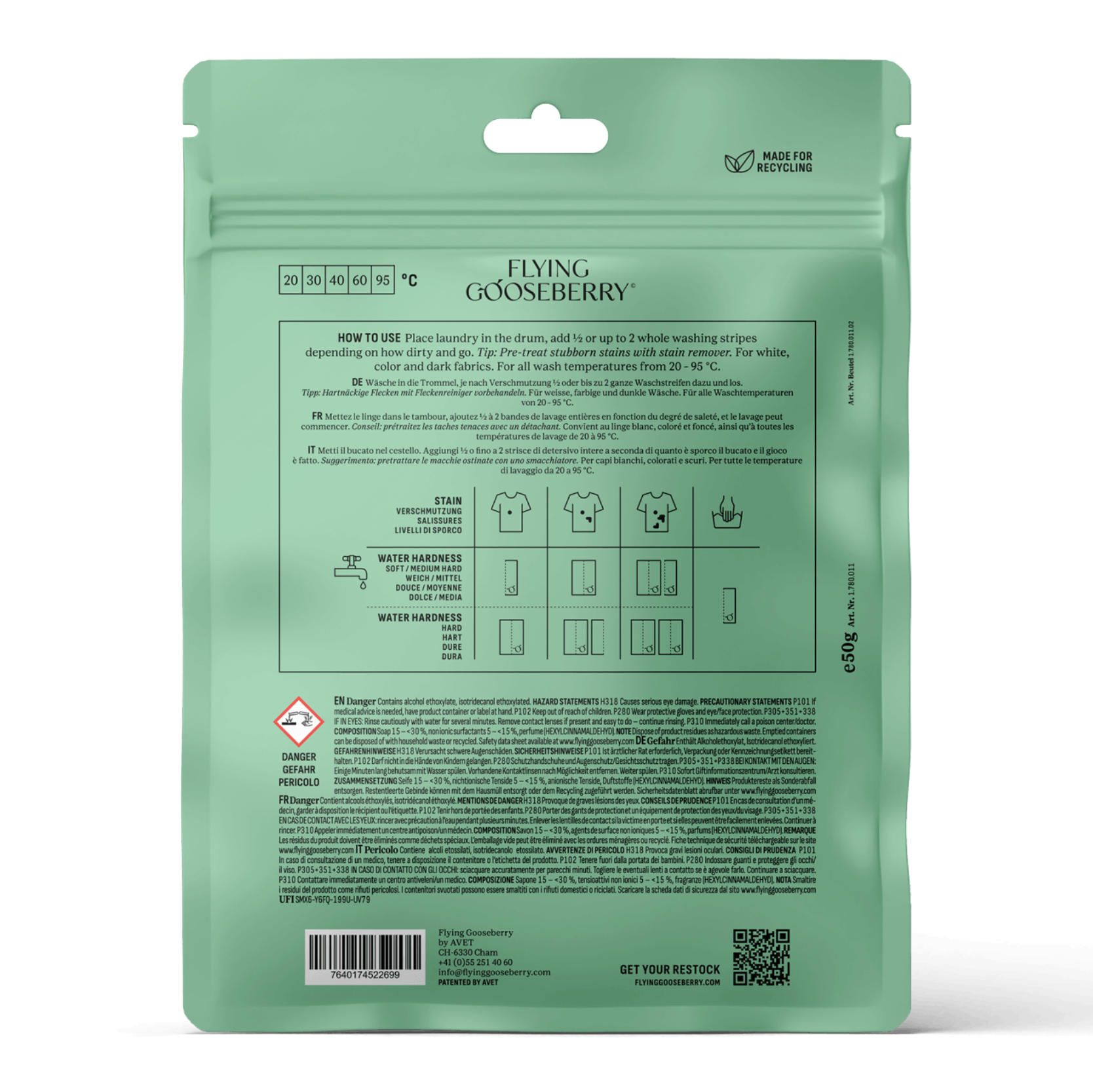 Universal Wash Waschstreifen